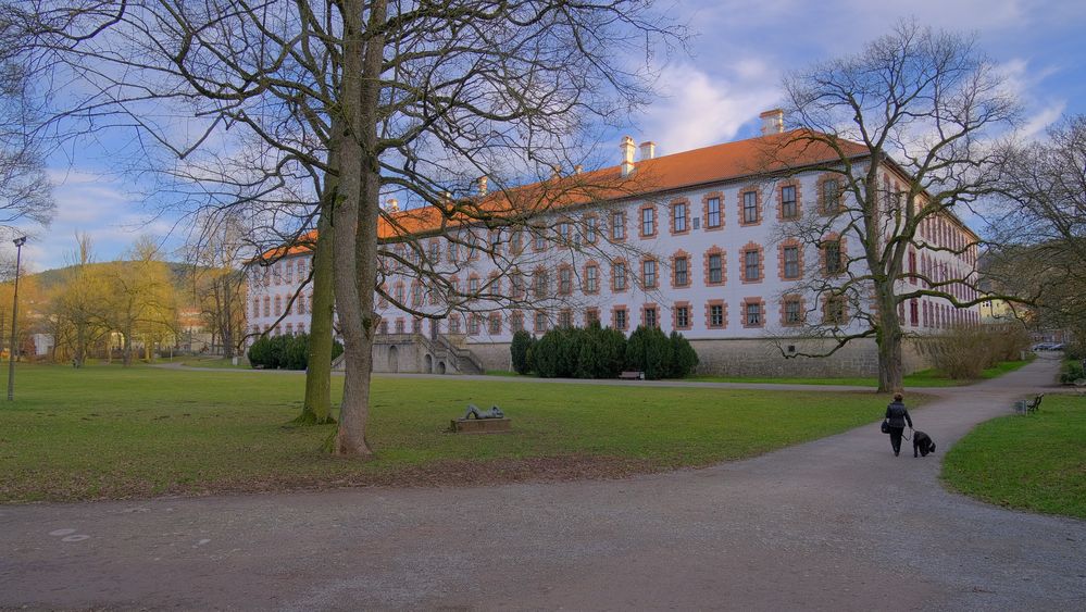 Meiningen, im Schloßpark (Meiningen, en los jardines del palacio)