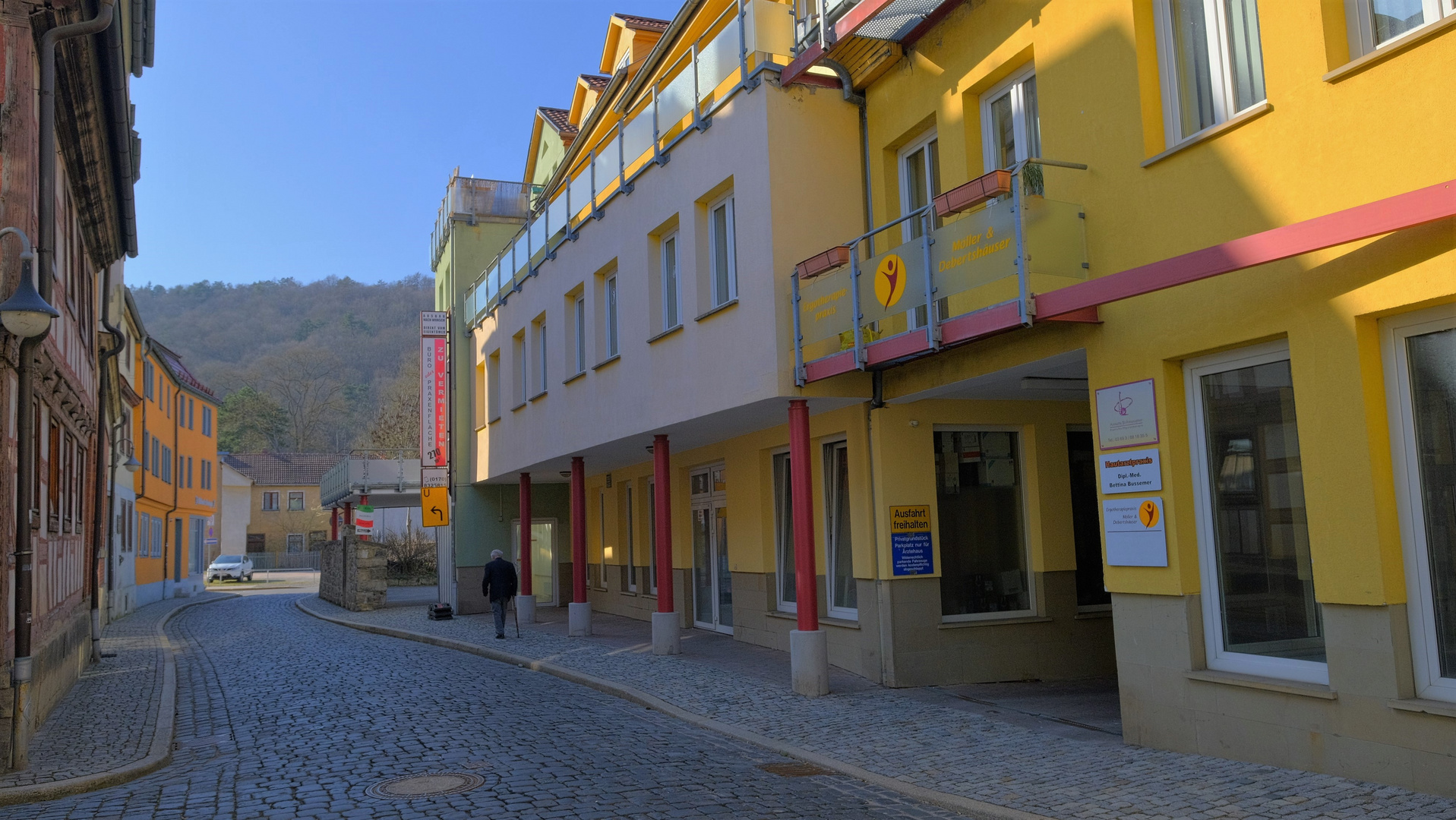 Meiningen, kleine Gasse (Meiningen, callejón)