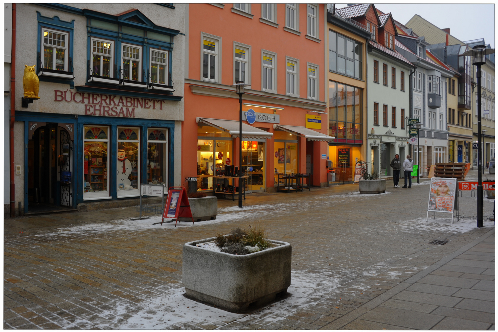 Meiningen, la calle principal II (Meiningen, Hauptstraße II)