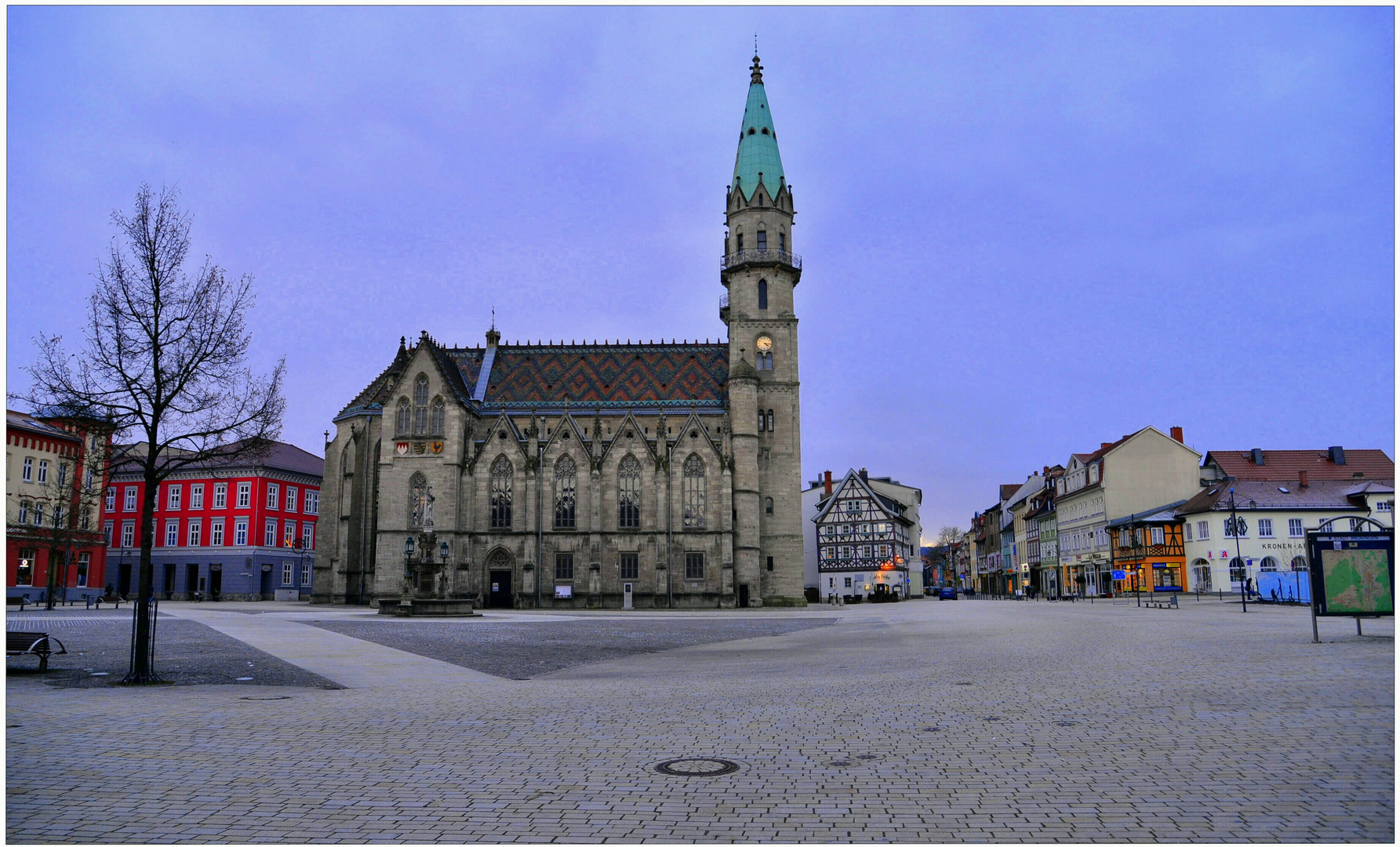 Meiningen, Marktplatz (Meiningen, plaza major)