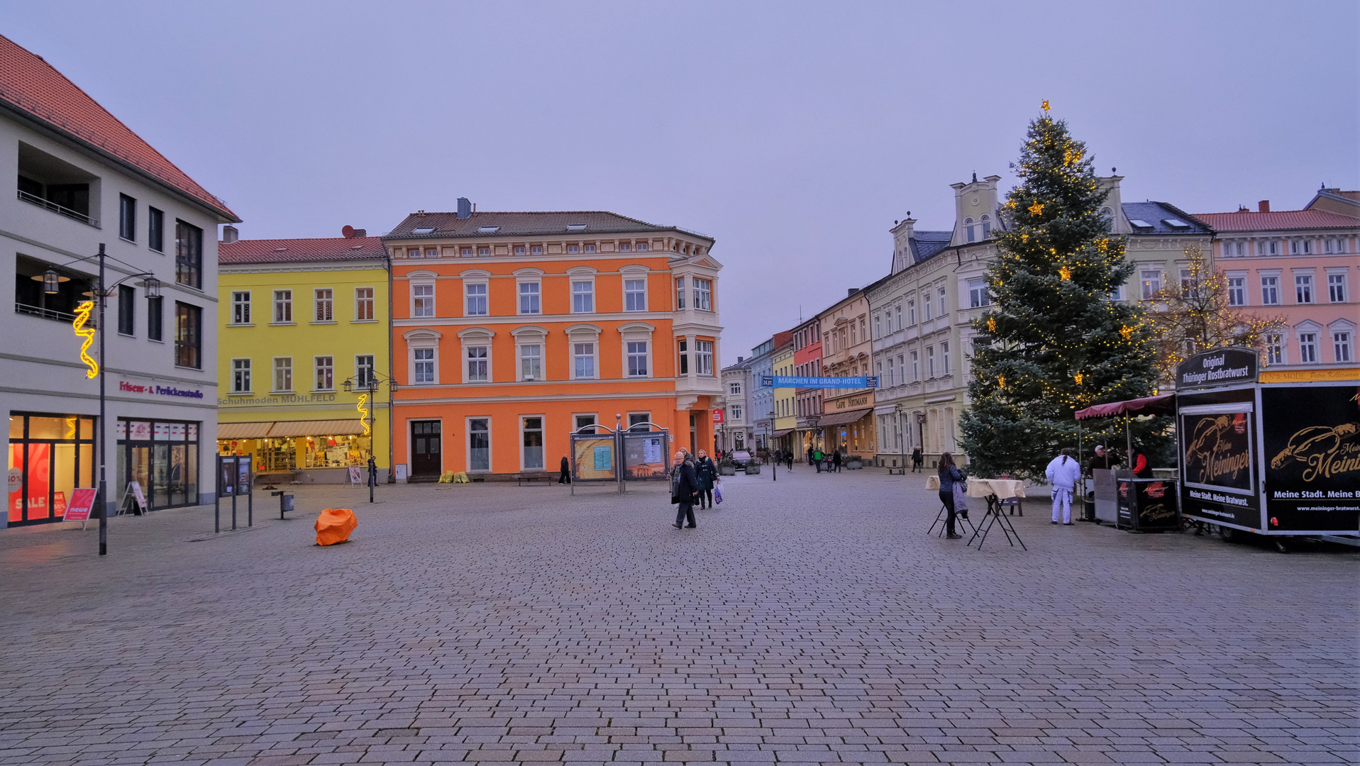 Meiningen, Marktplatz (Meiningen, plaza mayor)