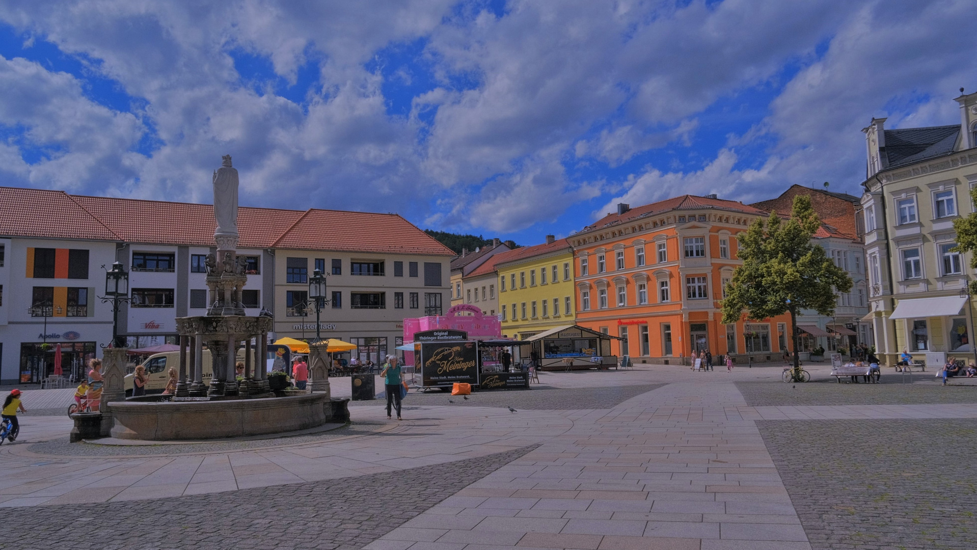 Meiningen, Marktplatz (Meiningen, plaza mayor)