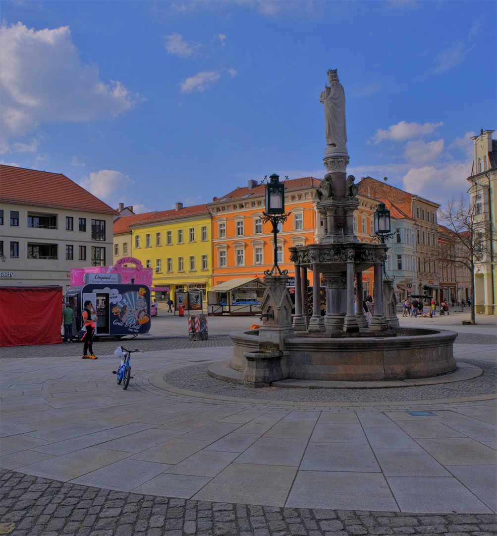 Meiningen, Marktplatz (Meiningen, plaza mayor)