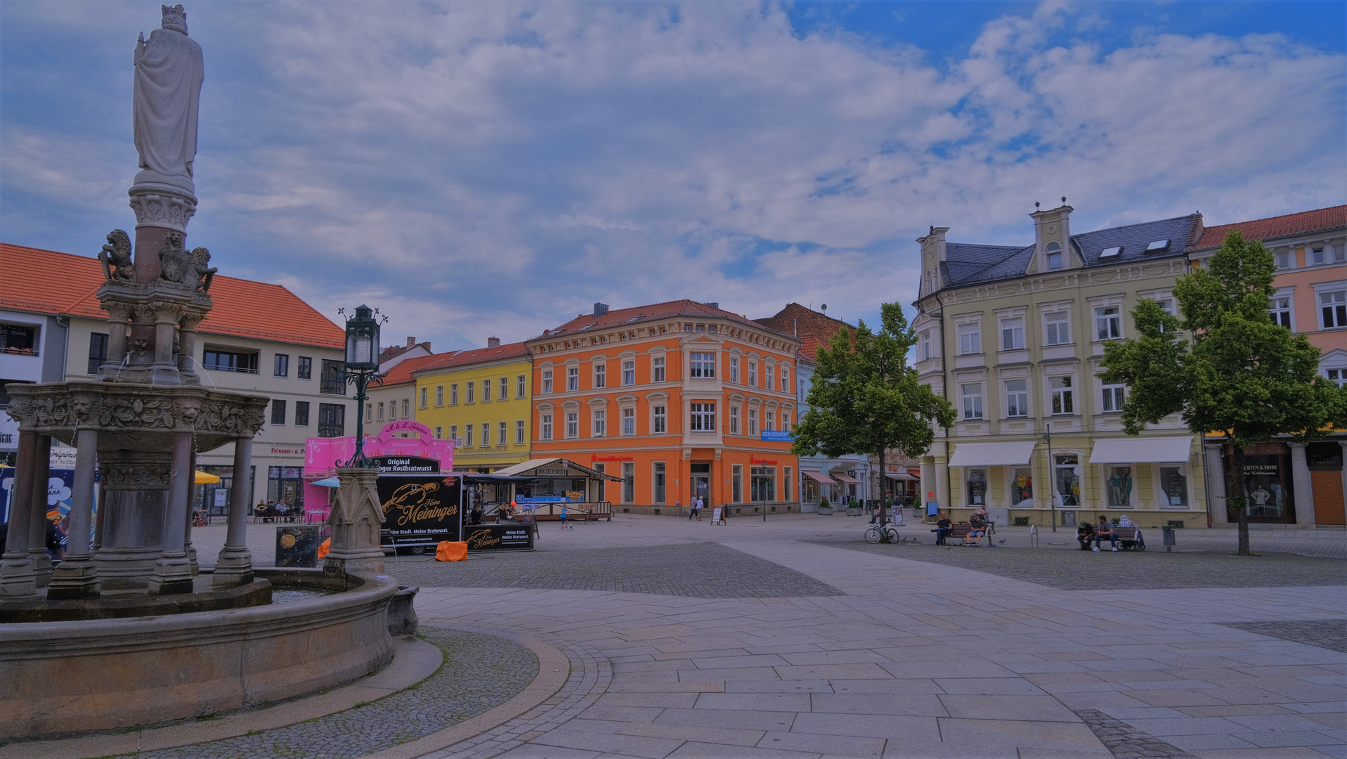 Meiningen, Marktplatz (Meiningen, plaza mayor)