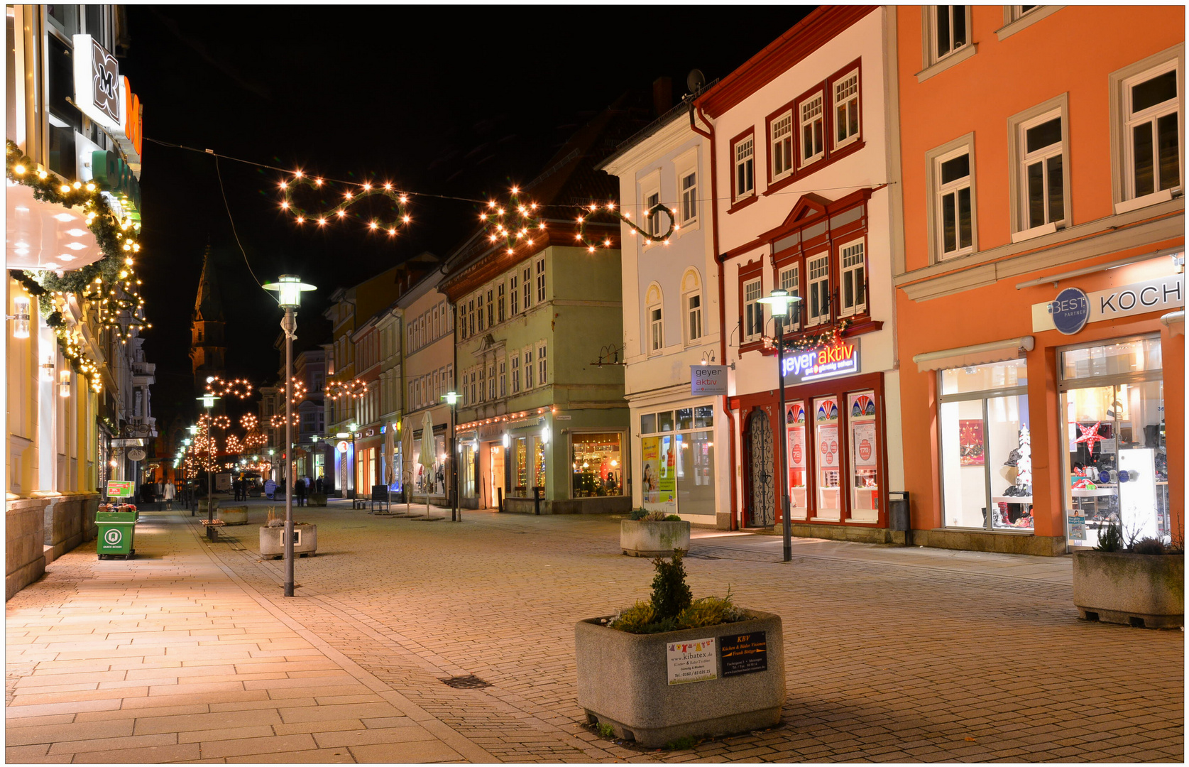 Meiningen, nachts, 1 (por la noche, 1)