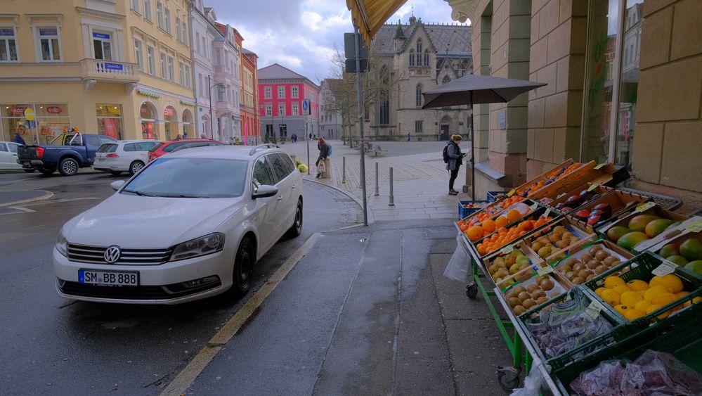 Meiningen, Obst und Gemüse (Meiningen, fruta y verdura)