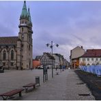 Meiningen, plaza major (Meiningen, Marktplatz)