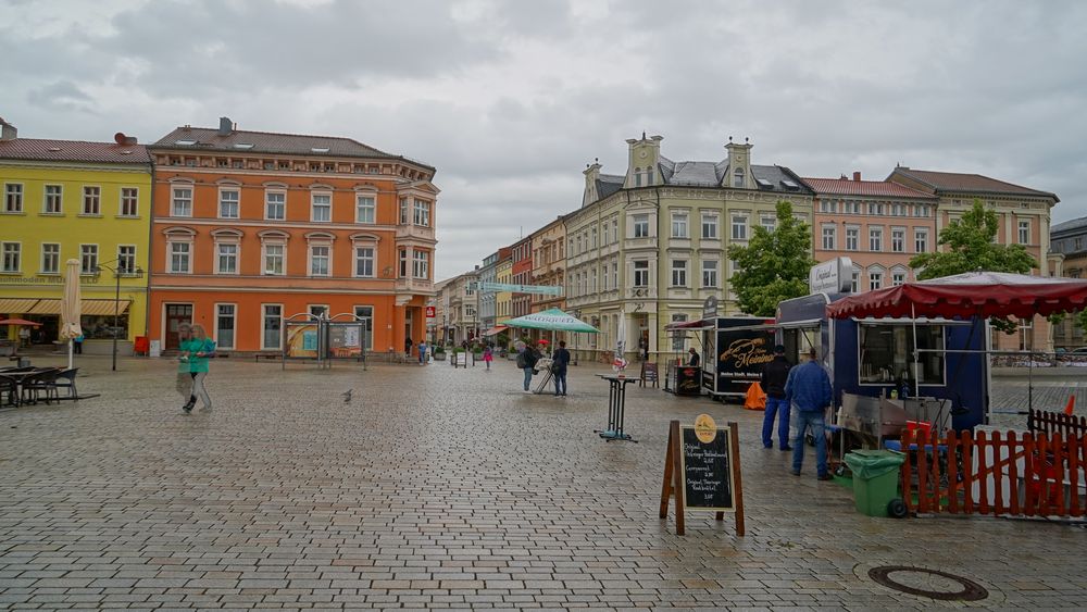 Meiningen, regnerisches Wetter, 4 (Meiningen, tiempo lluvioso, 4)