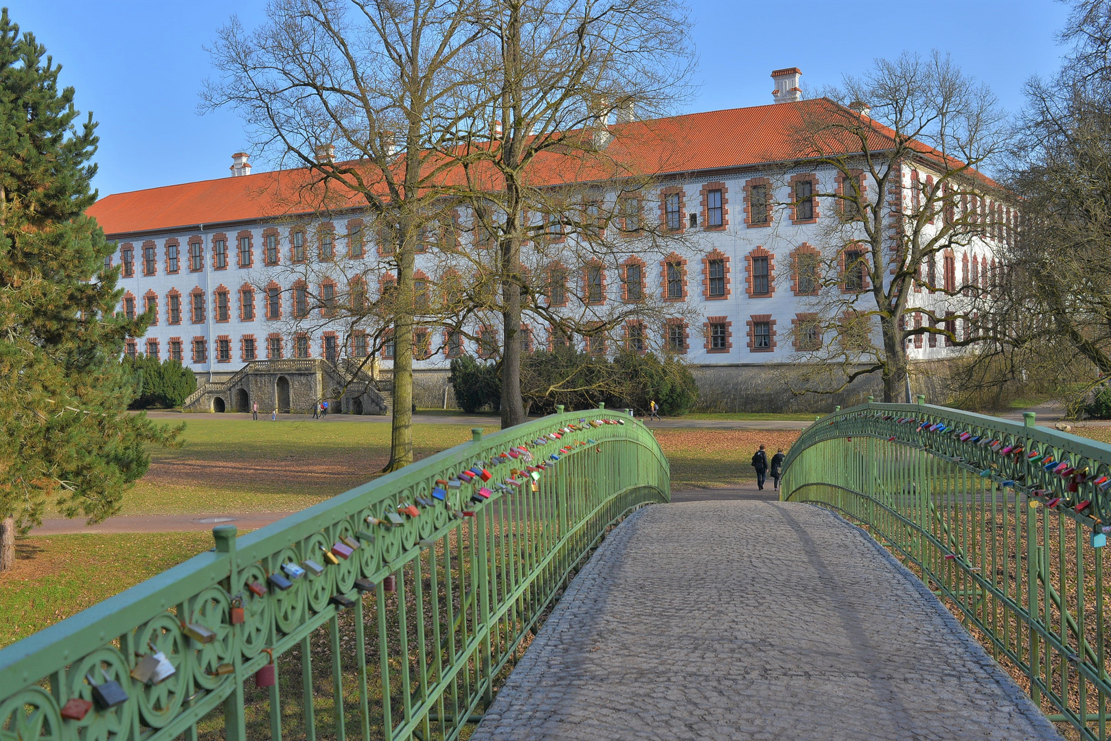 Meiningen, Schloßpark (Meiningen, los jardines del palacio)