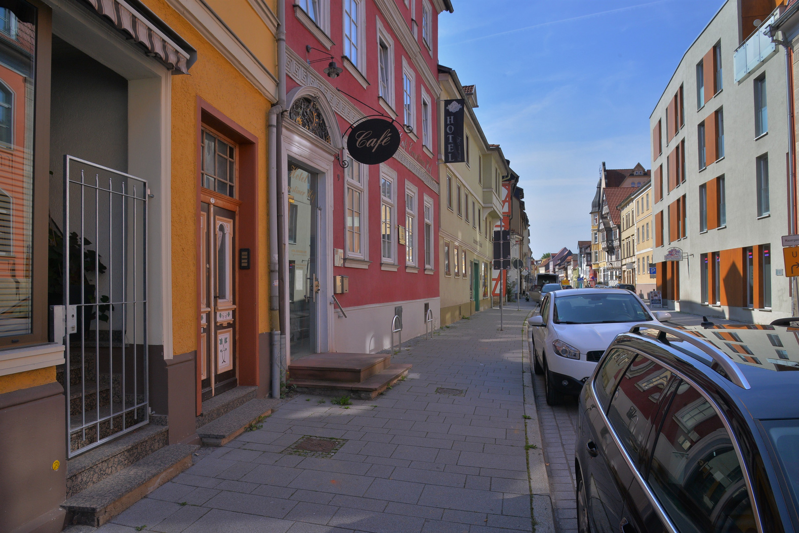 Meiningen, unser ehemaliges Café (Meiningen, nuestra cafetería antigua)