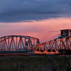 Meiningenbrücke in der Abendsonne