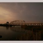 Meiningenbrücke zwischen Festland und dem Darß