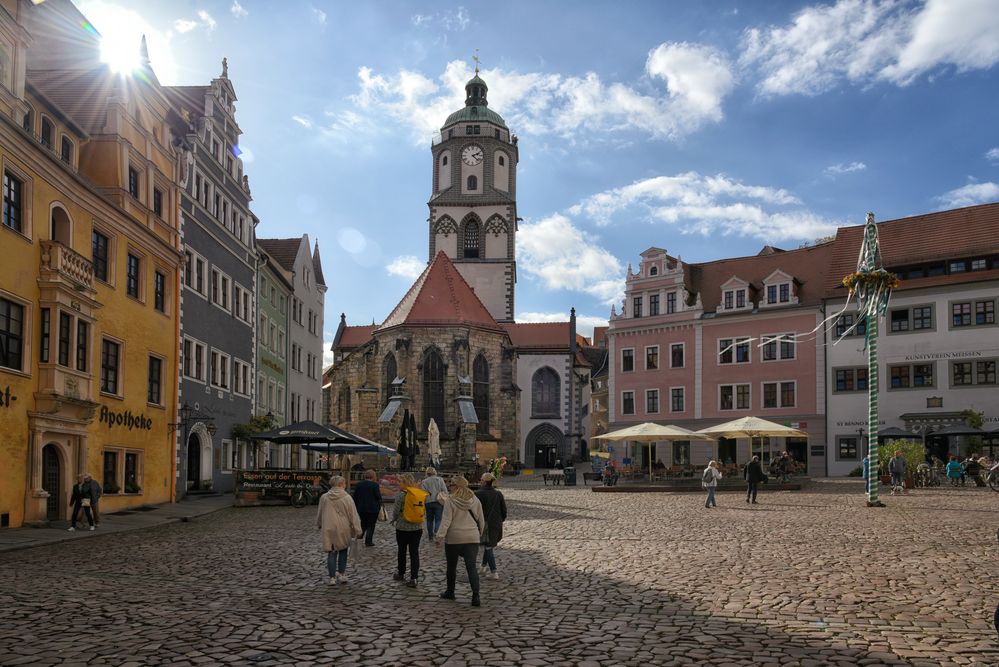 Meißen Altstadt -  Frauenkirche  -