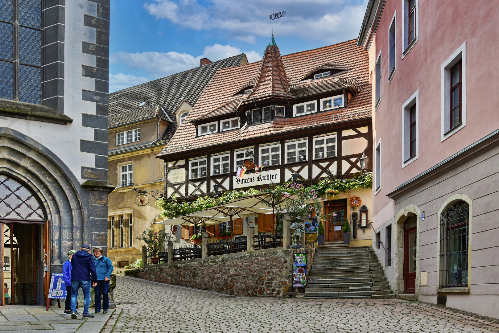 Meißen Altstadt - Historisches Restaurant "Vincenz Richter"