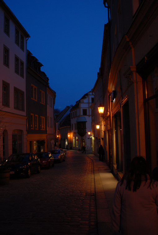 meissen bei nacht