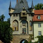 Meissen: il portale di accesso all' area del Duomo e del castello di Albrechtsburg