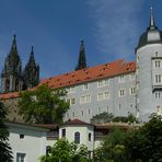 Meissen: le guglie del Duomo ed il castello di Albrechtsburg