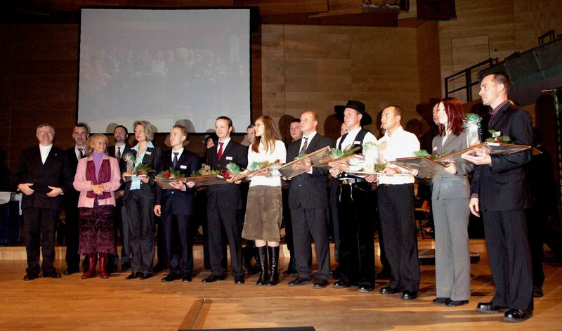 Meisterfeier am 2.Dezember 2005 in der Händelhalle in Halle/S