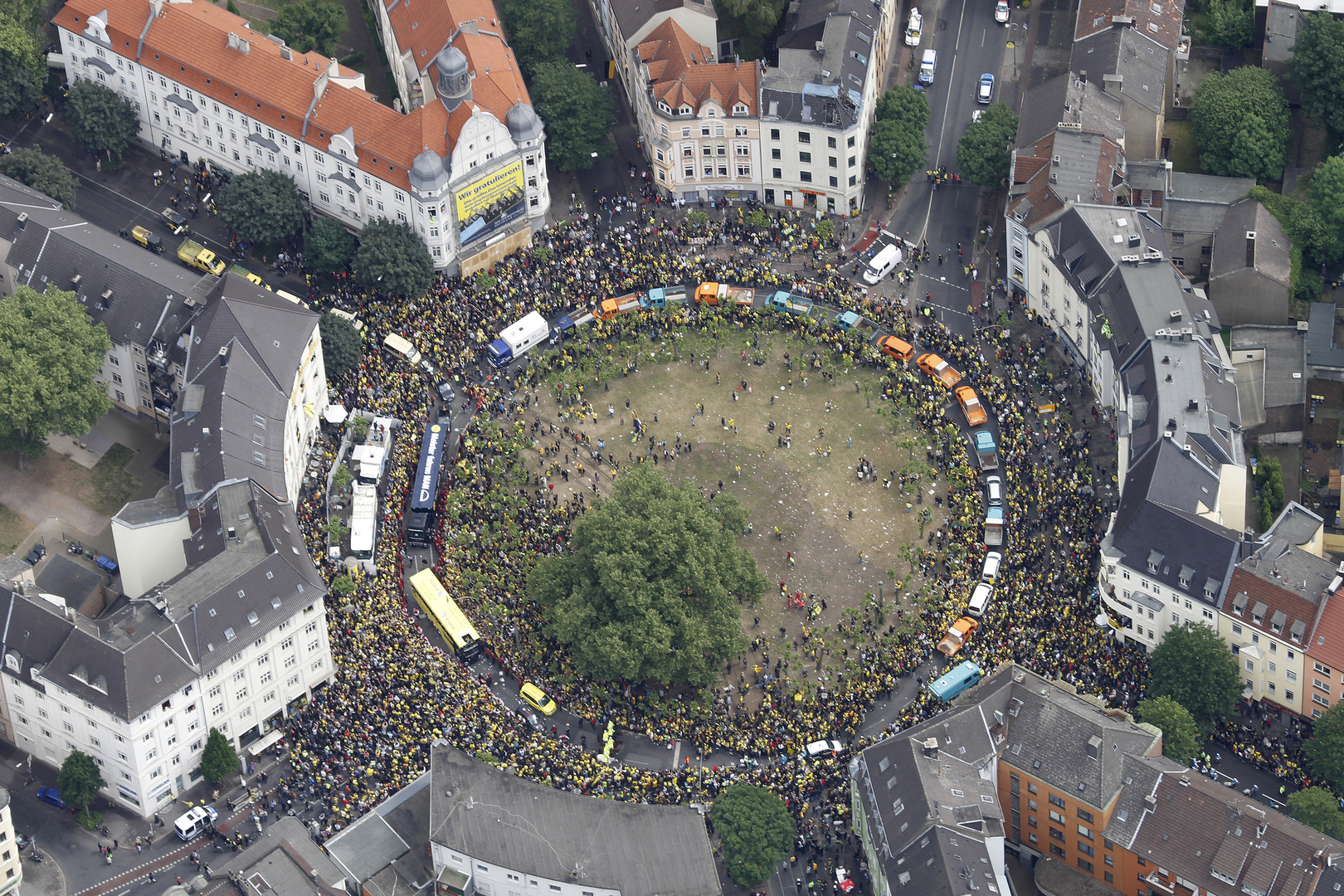 Meisterfeier BVB Borussia Dortmund am 15.5.11