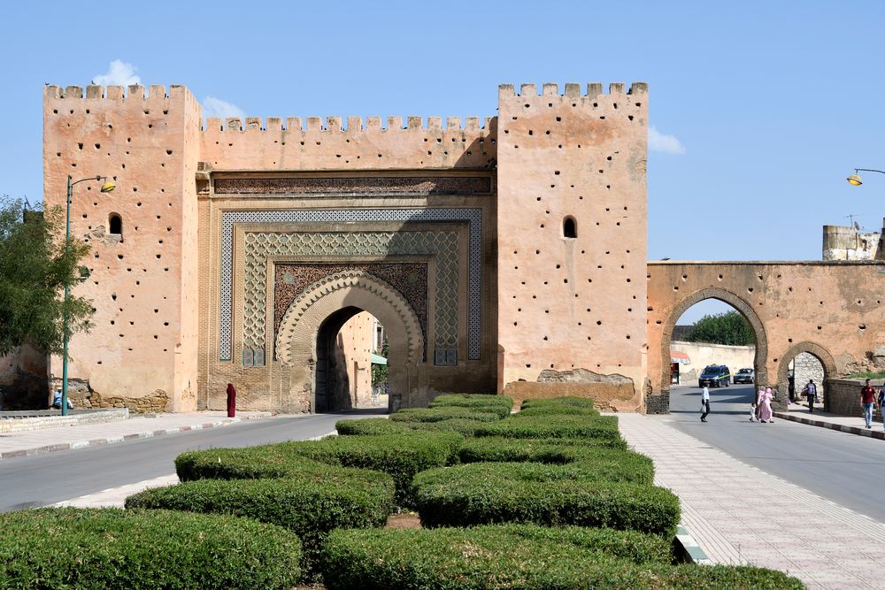 Meknes - Stadttor Bab el Khemis...