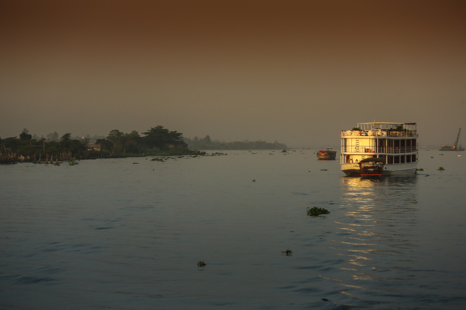 Mekong Ausflugsschiff