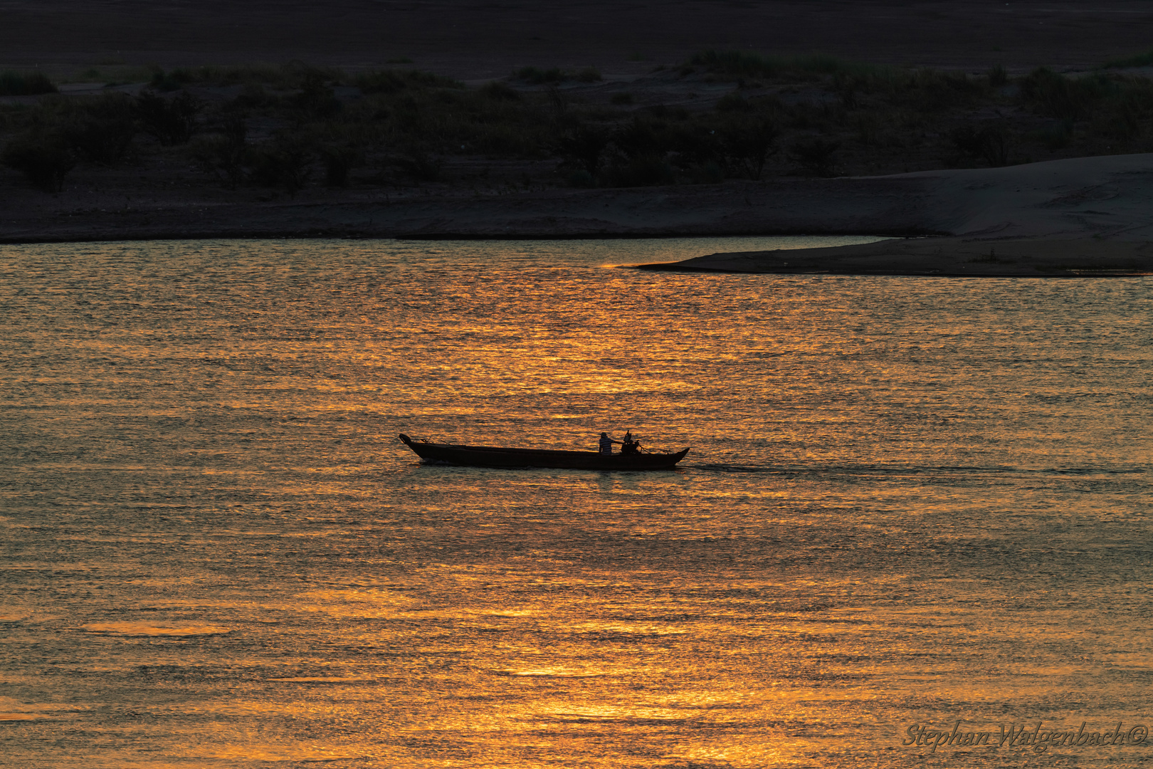 Mekong bei Kratie Kambodscha