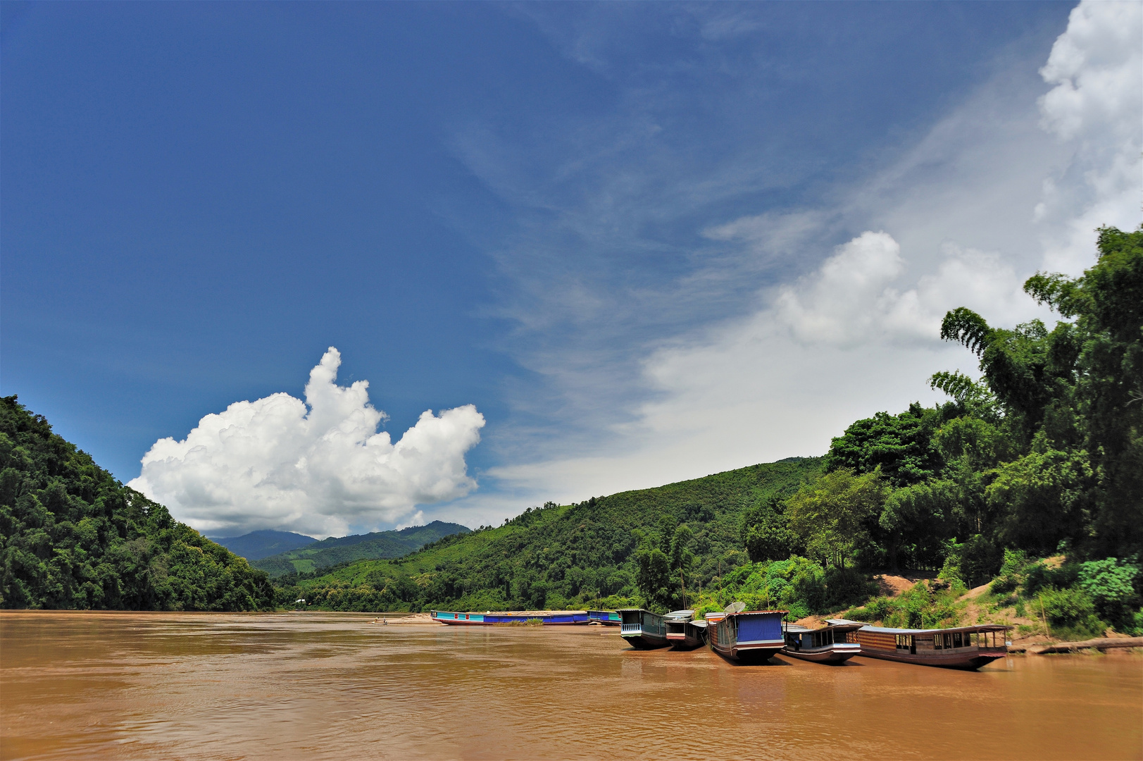 Mekong bei Luang Prabang