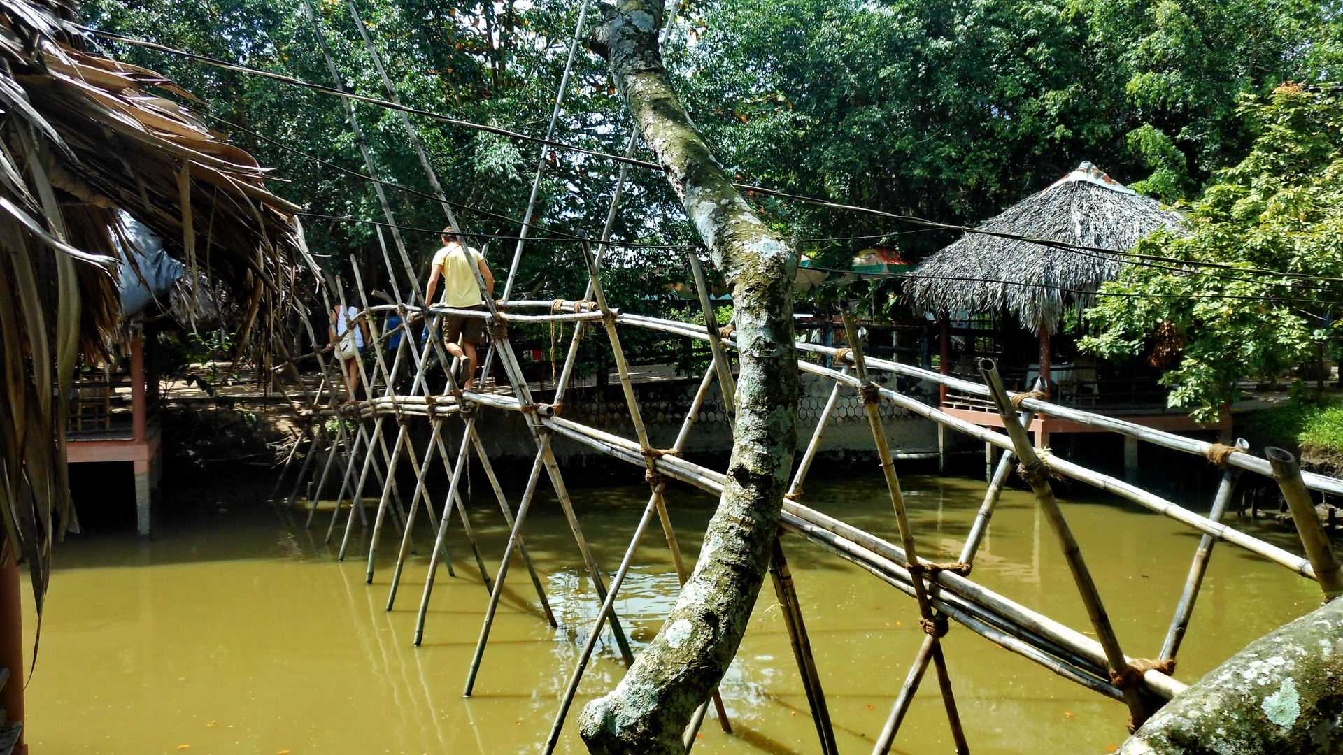 Mekong Delta: Brückenwanderung