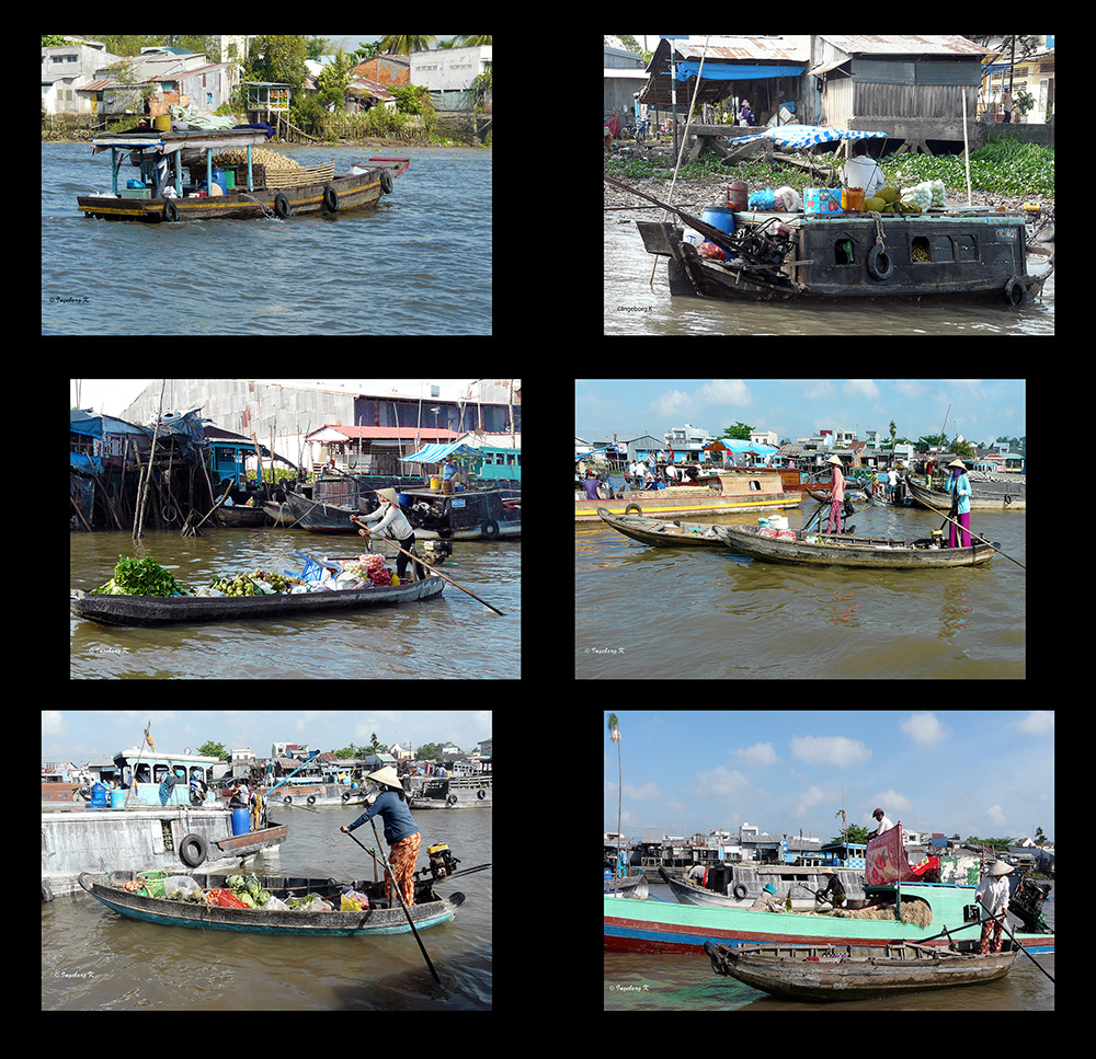 Mekong Delta - Cai Rang - Schwimmende Märkte