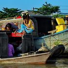 Mekong Delta, Floating Market Boat People