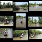 Mekong Delta - Frauen sorgen auch hier für den Transport