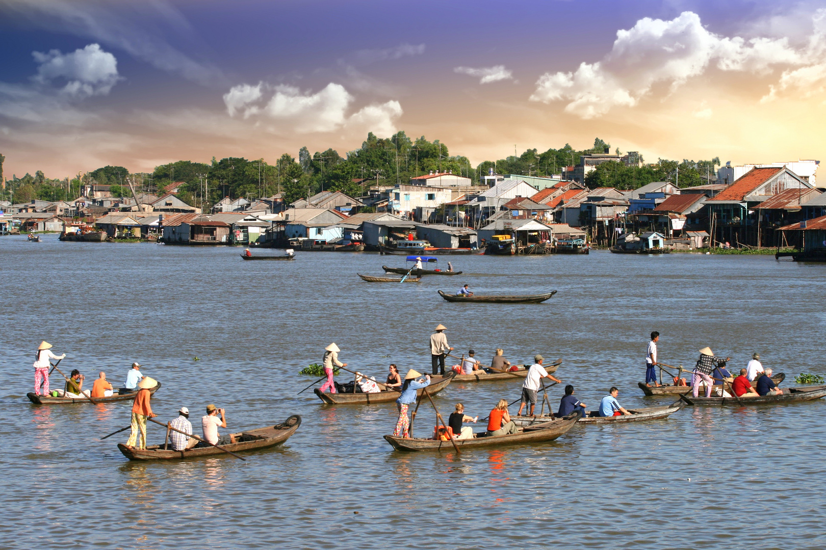 mekong delta in vietnam von fotomanny@ok.de