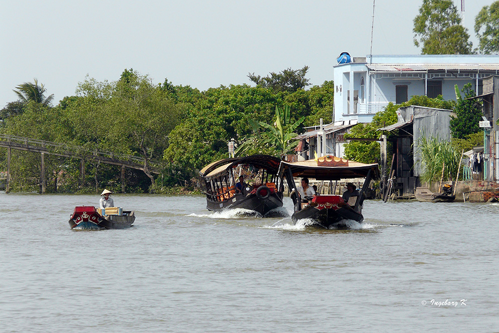 Mekong Delta - Personenfähren