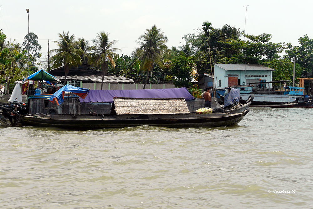 Mekong Delta - Wohnboot