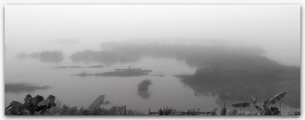 Mekong in fog