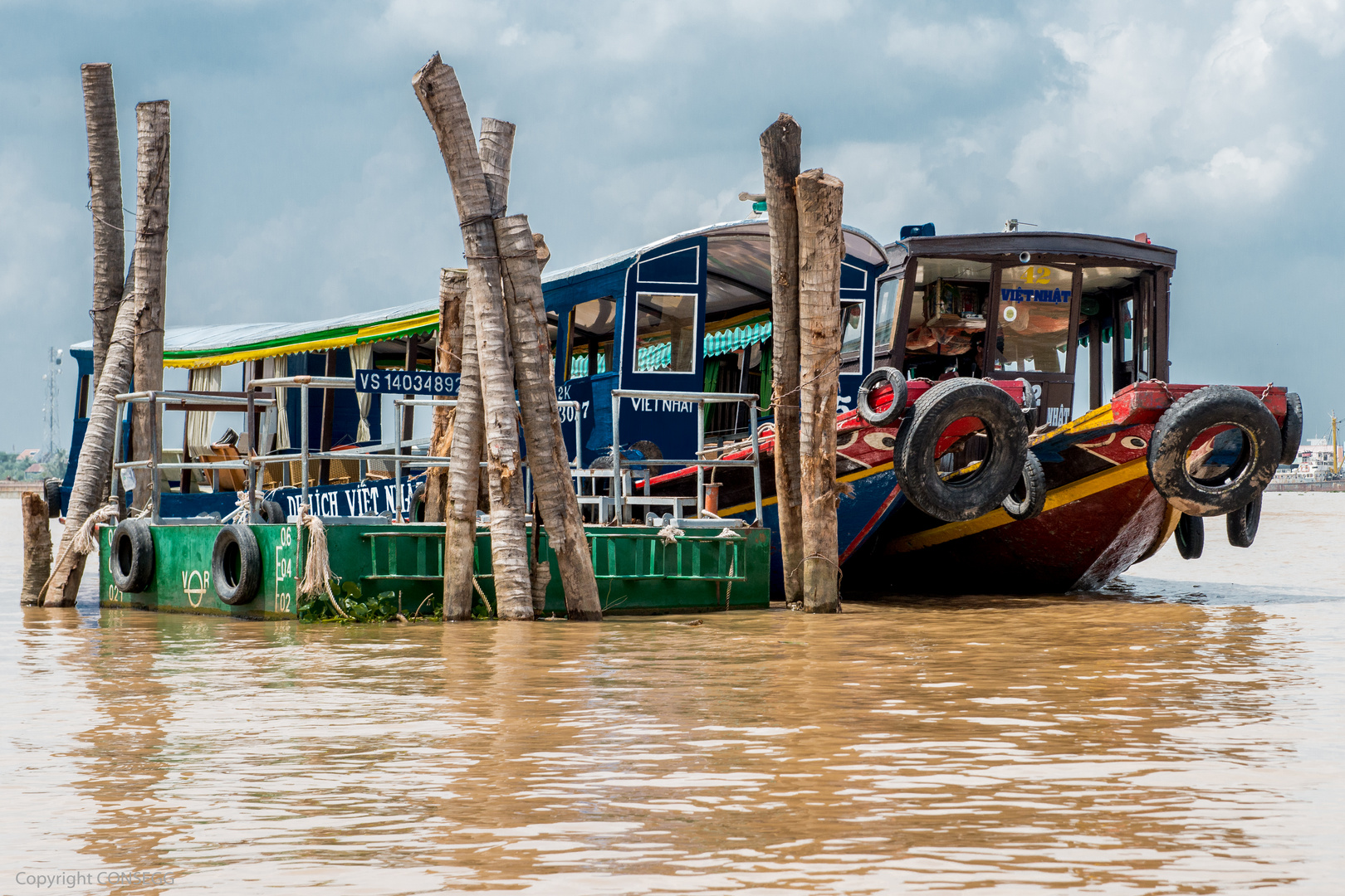 Mekong Schiff