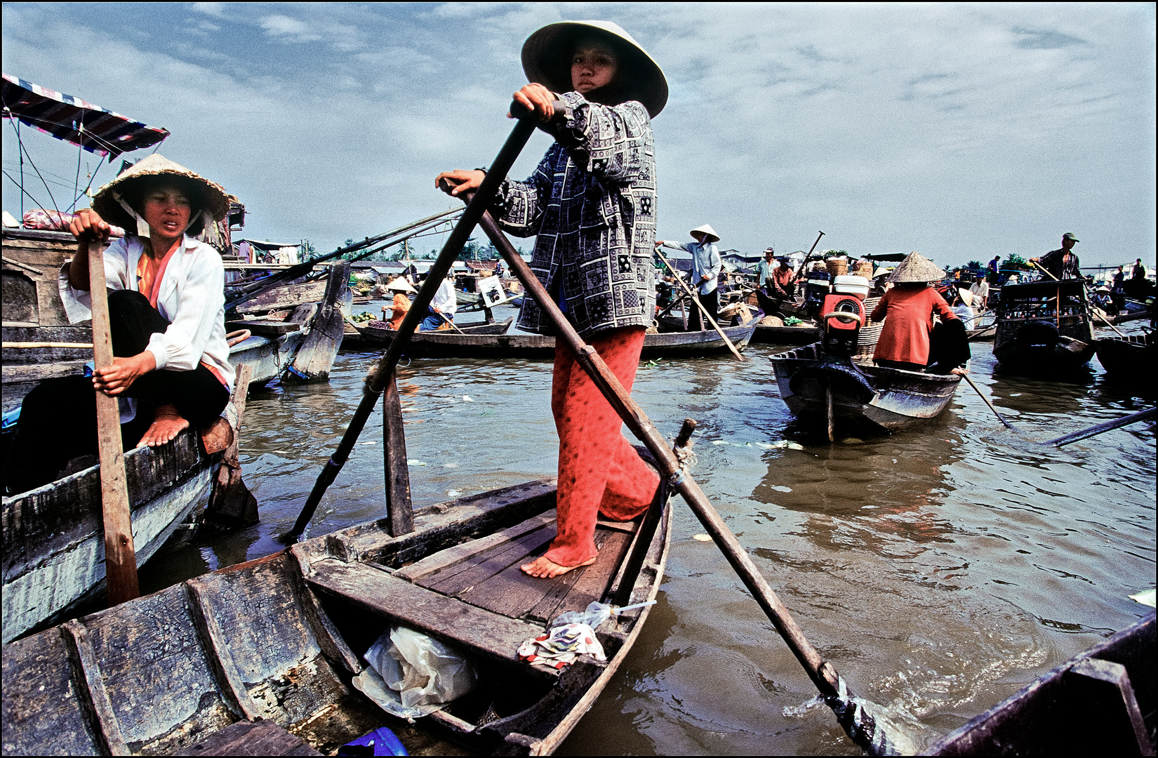 Mekongdelta: Schwimmender Markt 