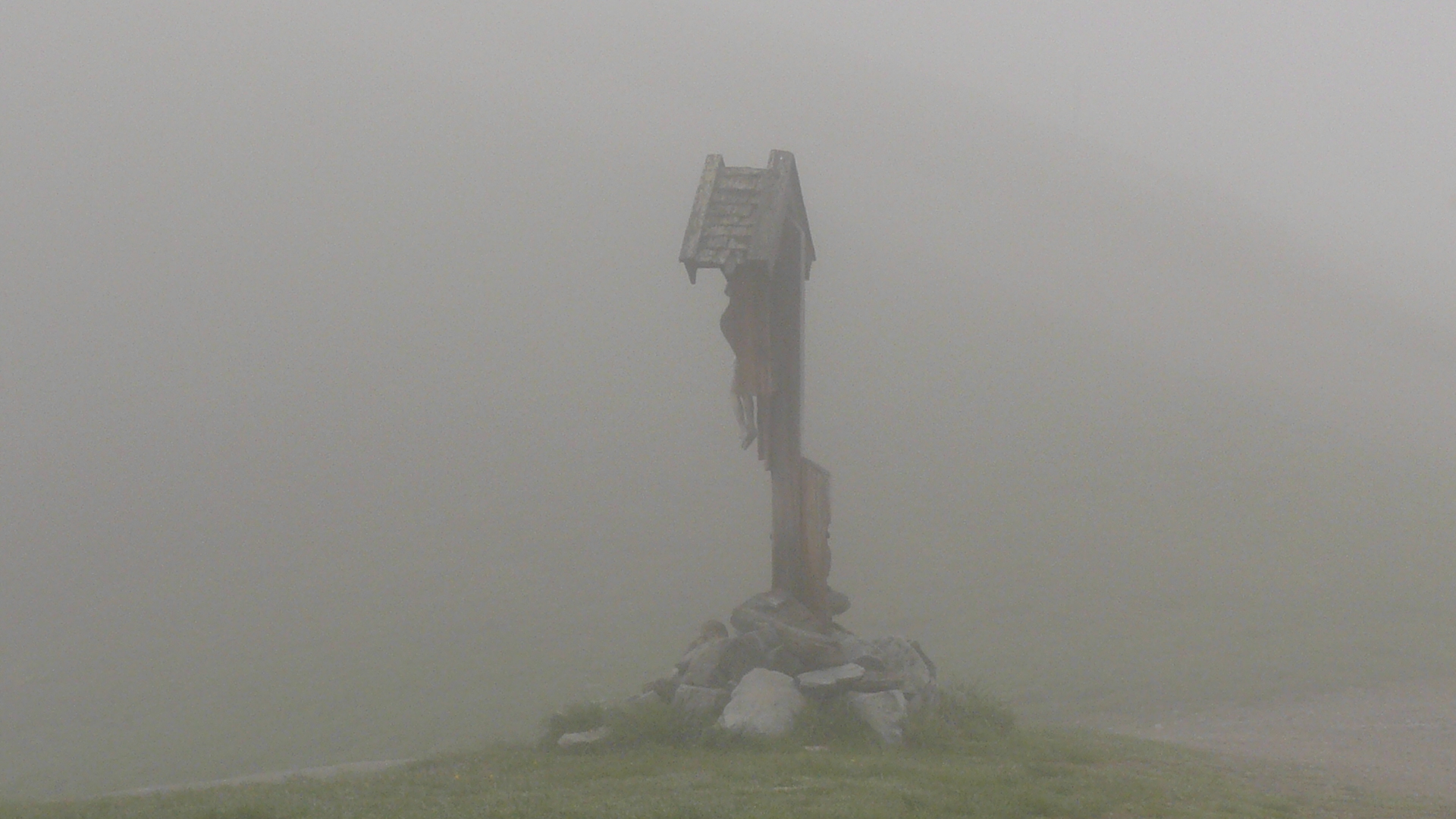 Melancholische Stimmung am Tuxer Joch