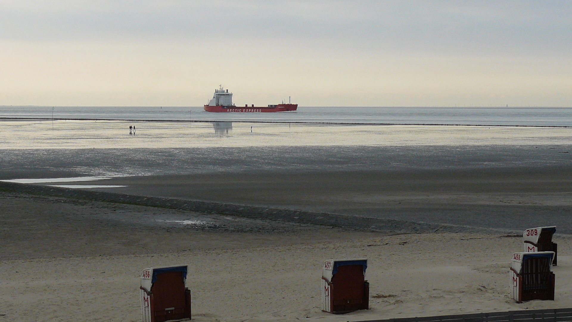 Melancholische Stimmung in Cuxhaven