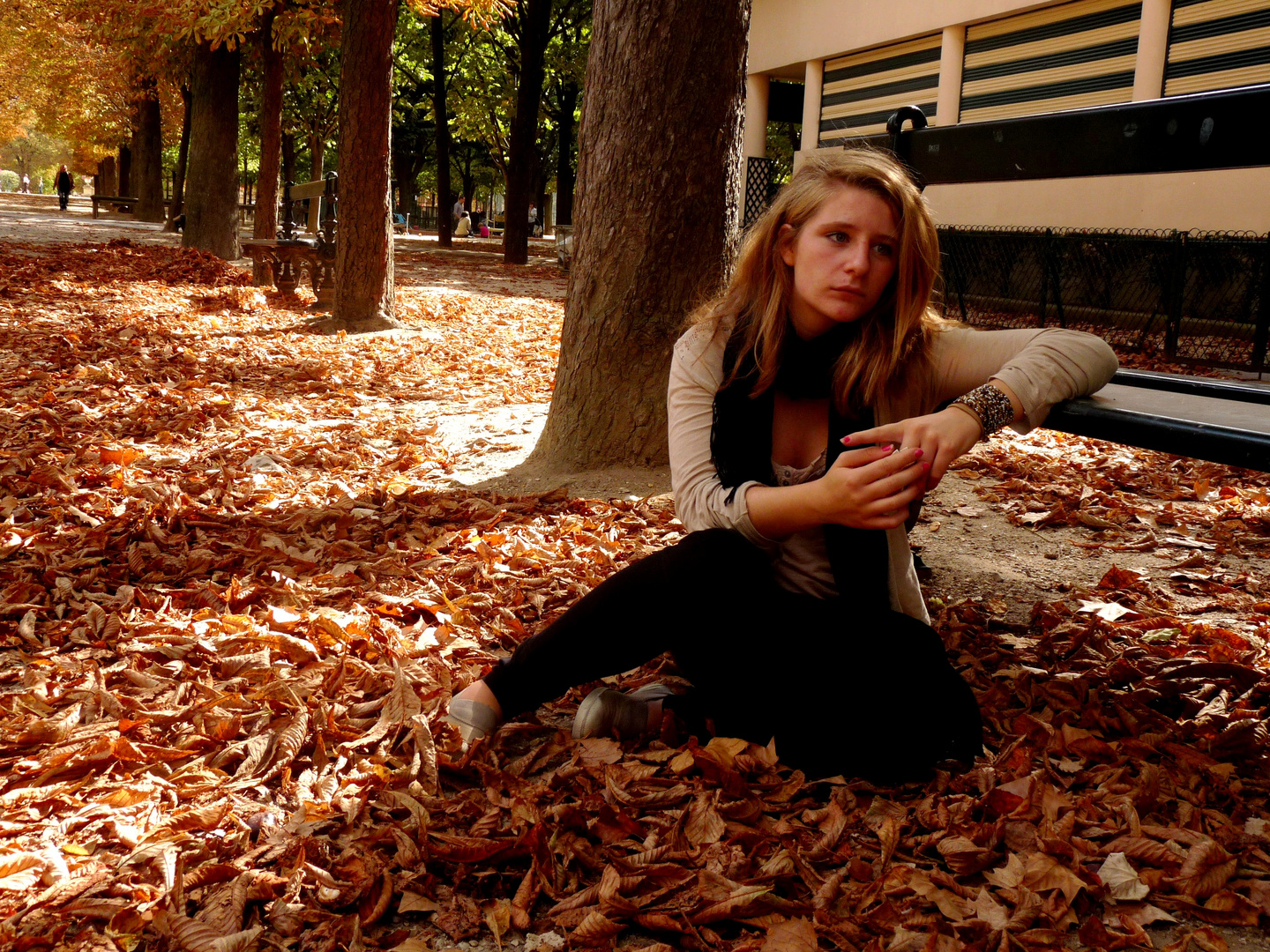 Mélancolie d'automne. (Paris)