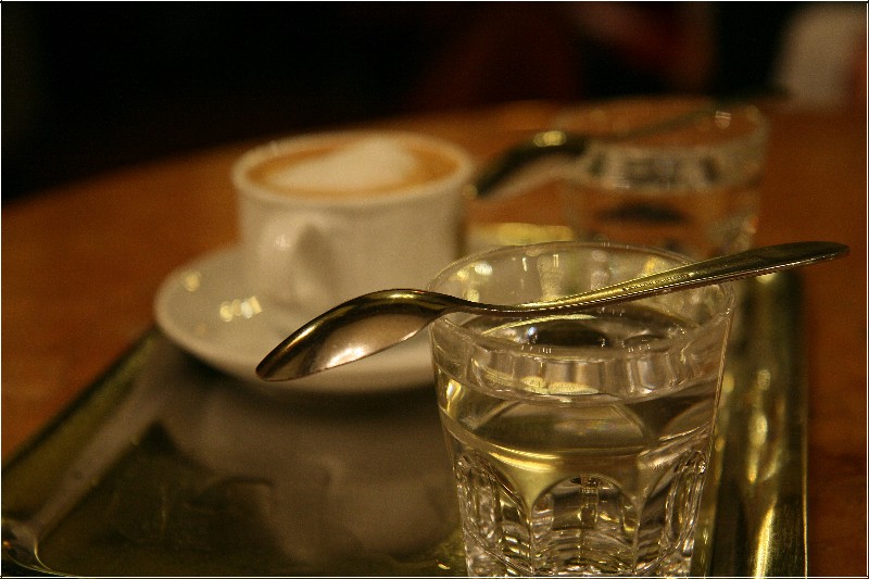 Melange im Wiener Kaffeehaus Ritter