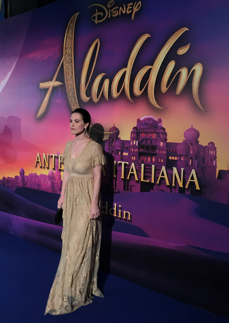 Melania Dalla Costa film Aladdin Disney