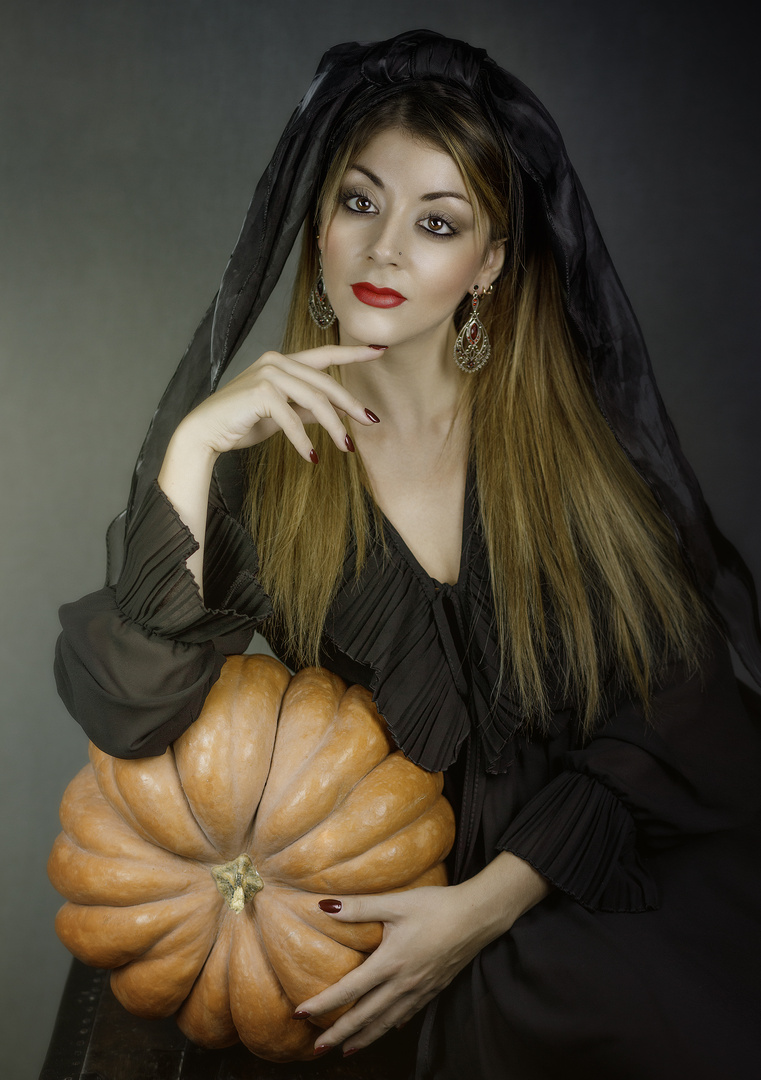 Melania e la zucca