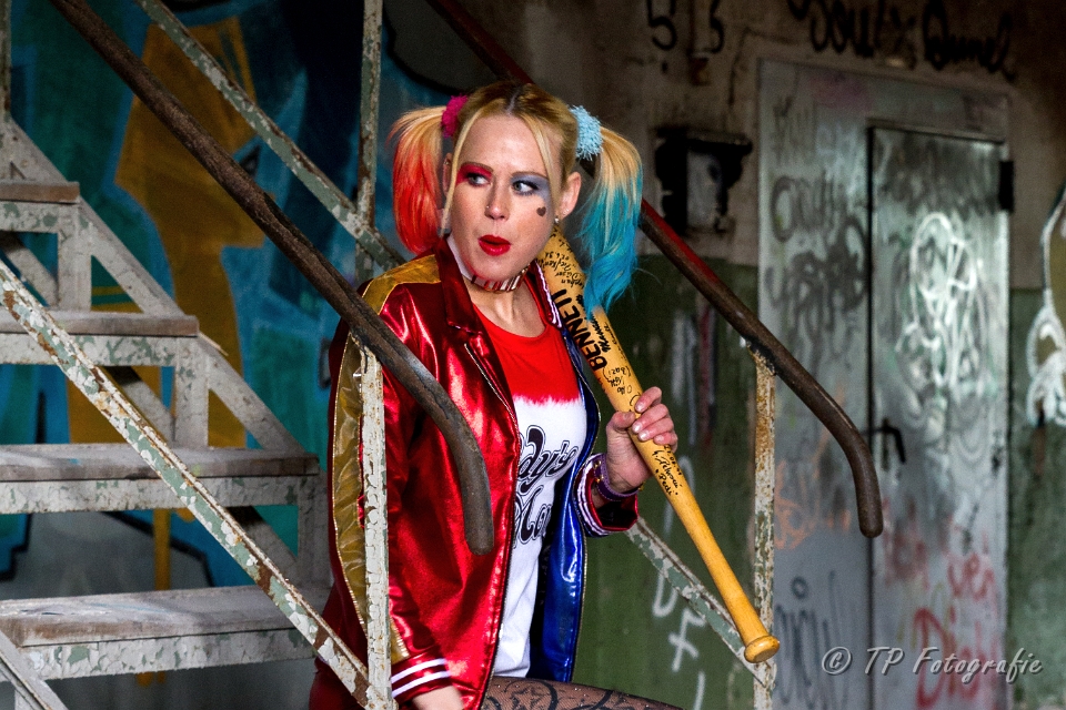Melanie s. als Harley Quinn