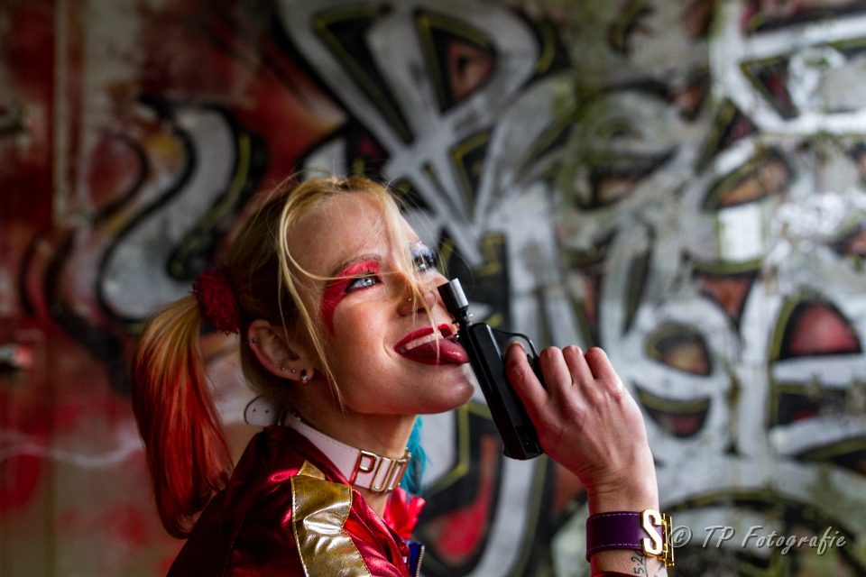 Melanie S. als Harley Quinn