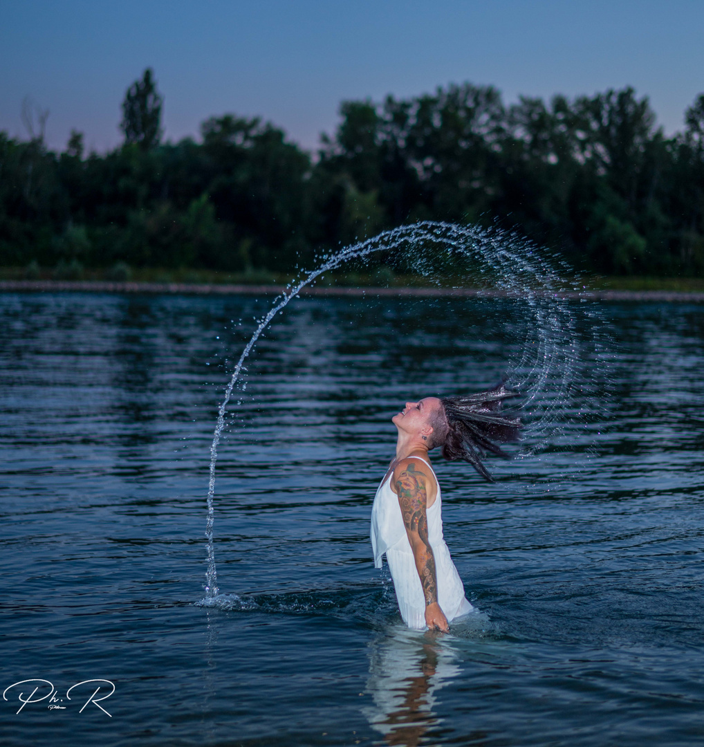 Melanie Wald und Wasser