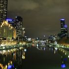 Melbourne at night