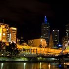 Melbourne at night