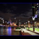 Melbourne at night