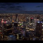 Melbourne at night